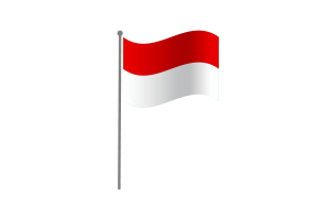 Waving Flag of Hessen flag