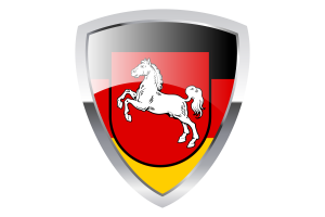 Lower Saxony Shield Flag flag