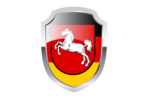 Lower Saxony Shield Logo flag