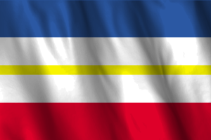 National Flag of Mecklenburg-Vorpommern flag