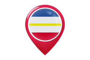 Mecklenburg-Vorpommern Flag Map Pin Icon flag