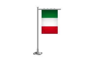 3d North Rhine-Westphalia Standing Flag flag