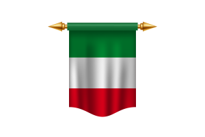 North Rhine-Westphalia Flag Royal Banner flag