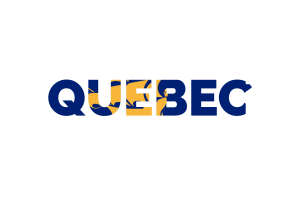 Quebec Text Art flag