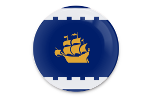 Quebec Flag Vector Art flag