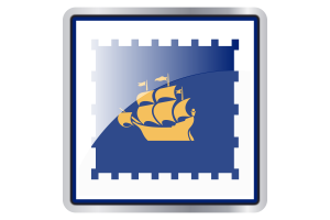 Quebec Flag Square icon flag