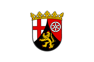 Emblem of Rhineland-Palatinate flag