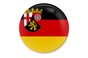 Rhineland-Palatinate Flag Vector Art flag