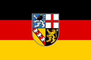 Flag of Saarland flag