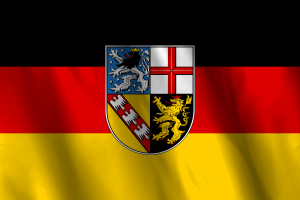 National Flag of Saarland flag
