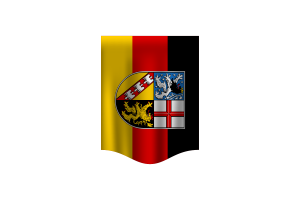 Saarland Flag Banner flag