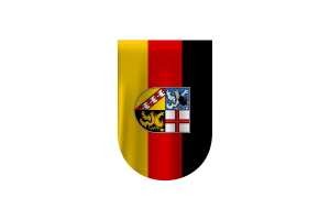 Saarland Flag Vector Free Dowanlod (SVG, PNG) flag