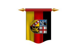 Saarland Flag Royal Banner flag