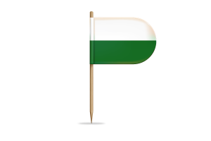 Saxony Flag for Desk, Table flag
