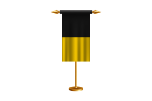 Saxony-Anhalt Ceremonial Flag Vector Free flag