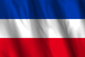 National Flag of Schleswig-Holstein flag