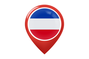 Schleswig-Holstein Flag Map Pin Icon flag