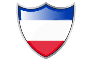 Shield with Flag of Schleswig-Holstein flag
