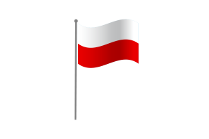 Waving Flag of Thuringia flag