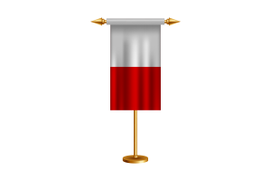 Thuringia Ceremonial Flag Vector Free flag