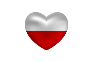 Love of Thuringia Heart Shape flag