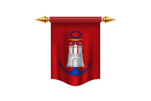 Hamburg Flag Royal Banner flag
