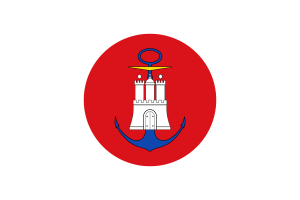 Hamburg Flag Circle Vector Free flag