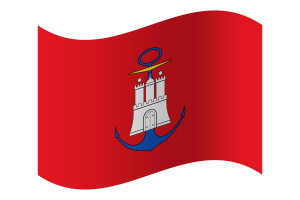 Hamburg Flag flag