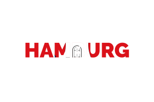 Hamburg Text Art flag