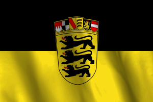 National Flag of Baden-Württemberg flag