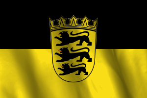 National Flag of Baden-Württemberg flag