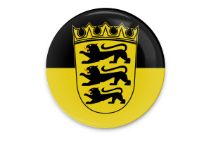 Baden-Württemberg Flag Vector Art flag