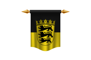 Baden-Württemberg Flag Royal Banner flag