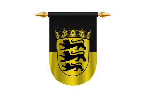 Baden-Württemberg Flag Emblem Vector Images flag