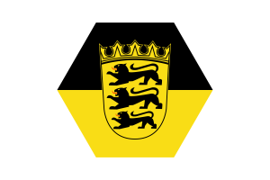 Baden-Württemberg Flag Vector Free | SVG and PNG flag