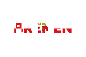 Bremen Text Art flag