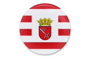 Bremen Flag Vector Art flag