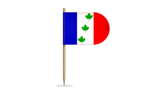 Saint-Éphrem-de-Beauce Flag for Desk, Table flag