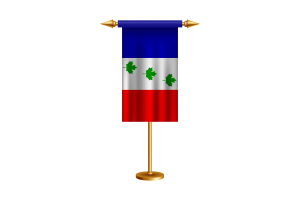 Saint-Éphrem-de-Beauce Ceremonial Flag Vector Free flag