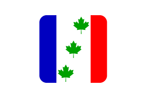 Saint-Éphrem-de-Beauce Flag Square Rounded Shape flag