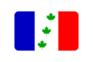 Saint-Éphrem-de-Beauce Flag Rounded Rectangle Vector Illustration flag