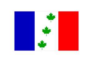 Saint-Éphrem-de-Beauce Flag Vector Illustration flag