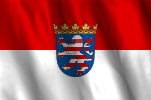 National Flag of Hesse flag