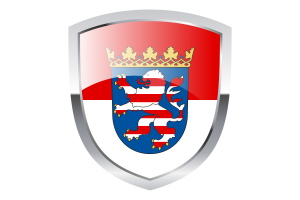National Flag of Hesse Clipart flag