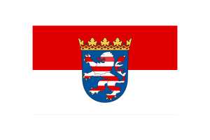 Hesse Flag Vector Illustration flag