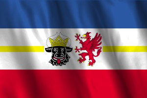 National Flag of Mecklenburg-Western Pomerania flag