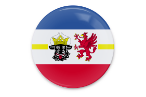 Mecklenburg-Western Pomerania Flag Vector Art flag