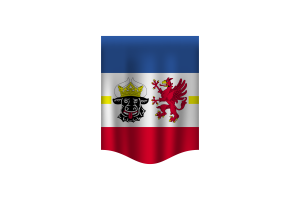 Mecklenburg-Western Pomerania Flag Banner flag