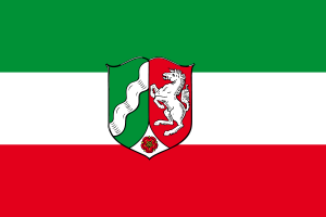 Flag of North Rhine-Westphalia flag