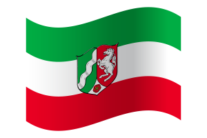 North Rhine-Westphalia Flag flag